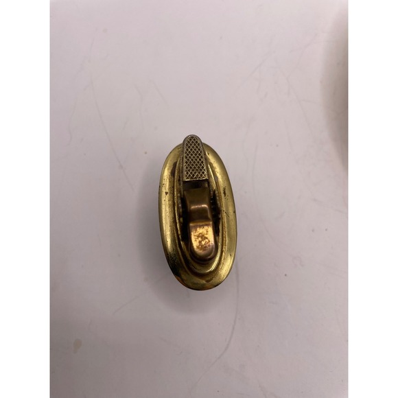 Vtg‎ Mid Century Penguin Japan Mosaic Lighter and Ashtray Set Black White Gold - Picture 12 of 15